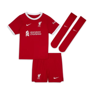 Liverpool Barn Hjemme Draktsett 2023 2024 – Kortermet